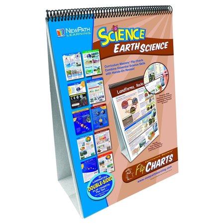 NEWPATH LEARNING Earth Science Curriculum Mastery® Flip Chart, 10 Pages 34-6008